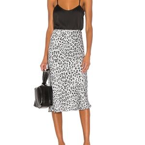 Bardot Mayah leopard skirt XS from revolve